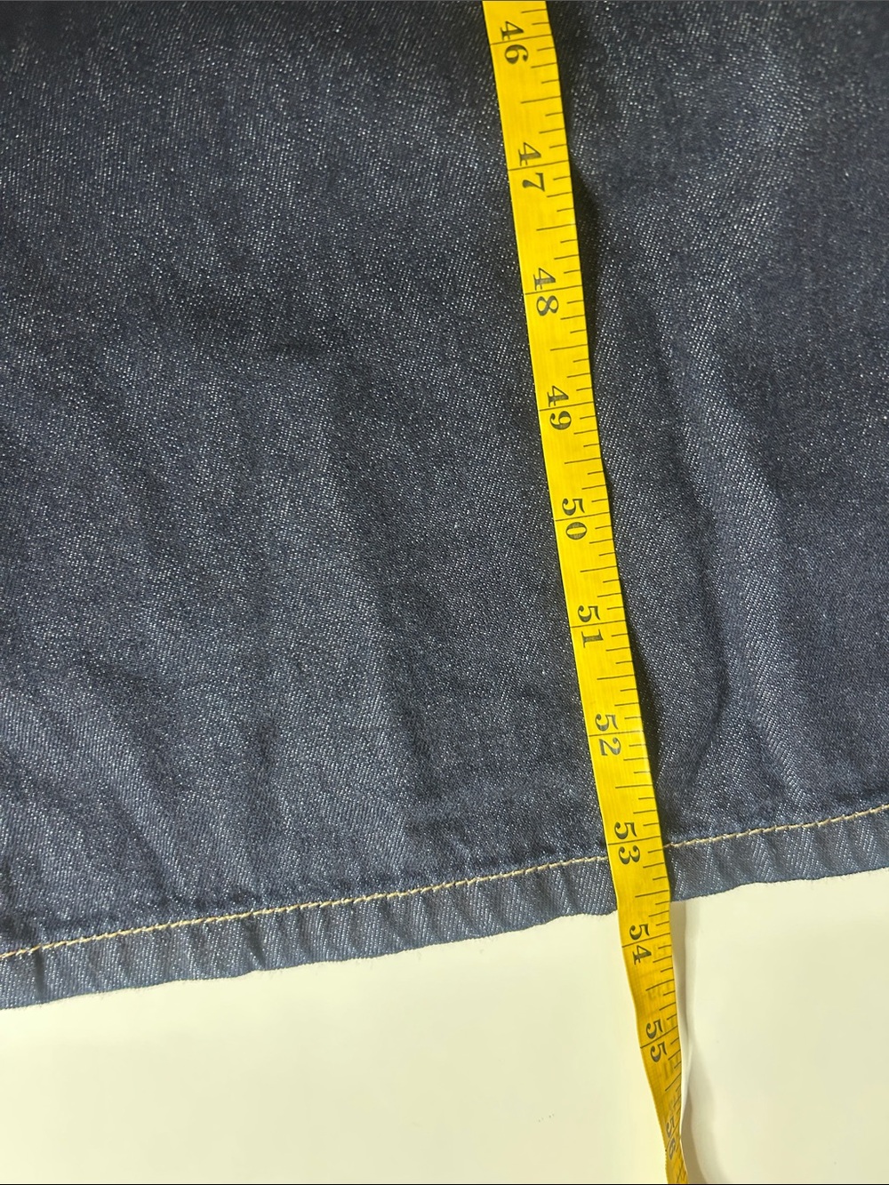 NWT (size M) MANGO STRAPLESS DENIM JUMPSUIT - Picture 9 of 10